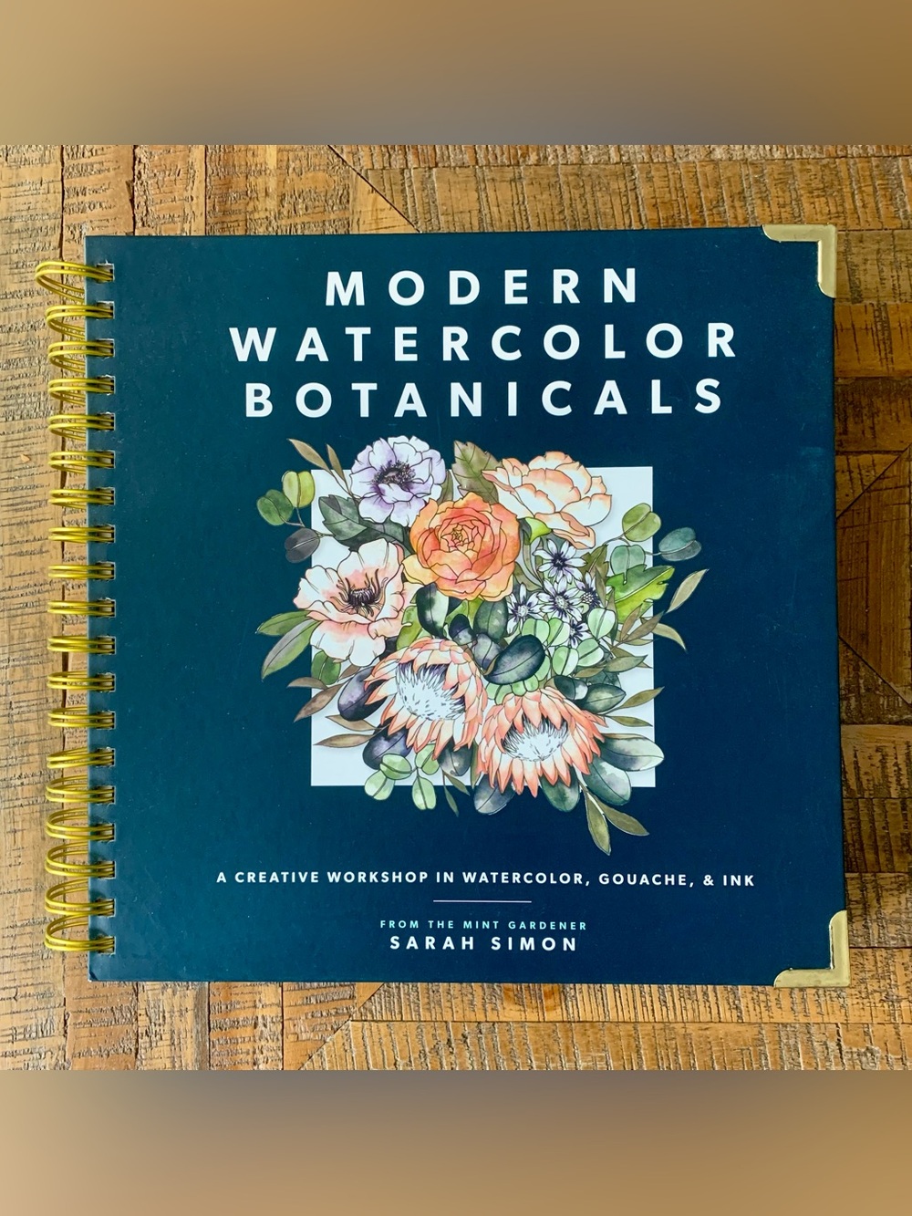 ‘Modern Watercolor Botanicals’ - Sarah Simon - used book
